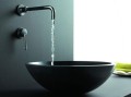 Umywalka kamienna nablatowa Bathco Catania Negro 405x120 - 00302