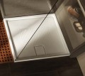 Leaf Hatria brodzik prostokątny ceramiczny 100x80 ? YXE7