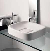 SPHERE umywalka ceramiczna włoska biała VITRUVIT - SPHLAA