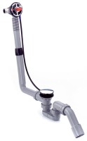 Exafill S wylewka wannowa z odpływem i przelewem Hansgrohe chrom - 58115180
